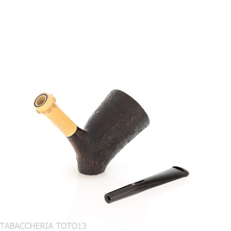 Tsuge Tokyo 553 woodstock o cornetta in radica sabbiata - Pipe