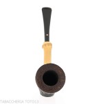 Tsuge Tokyo 553 woodstock or cornet in sanded briar - Tobacco Pipes - Natural root