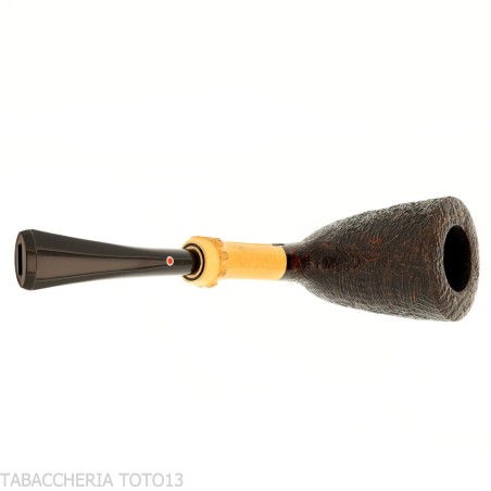 Tsuge Tokyo 553 woodstock o cornetta in radica sabbiata - Pipe