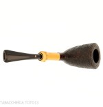 Tsuge Tokyo 553 woodstock o cornetta in radica sabbiata - Pipe