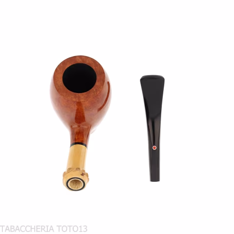 Tsuge pipe Tokyo 551 Chimney stand up en bruyère claire naturelle - Pipe Pour le Tabac - Racine naturelle