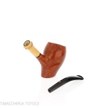 Tsuge pipa Tokyo 551 Chimney stand up en brezo natural claro - Pipas de Tabaco