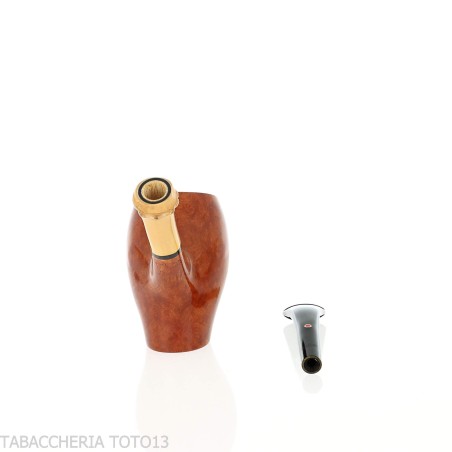 Tsuge pipe Tokyo 551 Chimney stand up in natural clear briar - Tobacco Pipes - Natural root