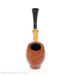 Tsuge pipa Tokyo 551 Chimney stand up en brezo natural claro - Pipas de Tabaco