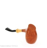 Tsuge pipe Tokyo 551 Chimney stand up en bruyère claire naturelle - Pipe Pour le Tabac - Racine naturelle