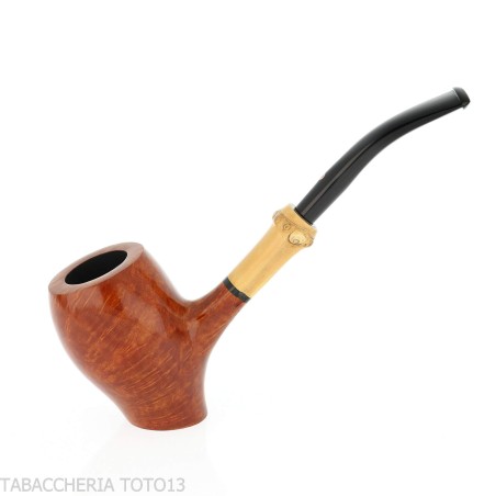 Tsuge pipe Tokyo 551 Chimney stand up in natural clear briar - Tobacco Pipes - Natural root