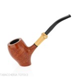 Tsuge Tokyo 551 Chimney stand up in natürlich klarem briar - Tabakpfeifen