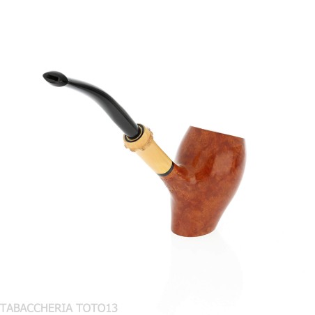 Tsuge Tokyo 551 Chimney stand up in natürlich klarem briar - Tabakpfeifen