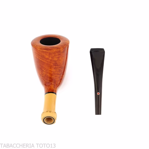 Tsuge pipe Tokyo 553 woodstock stand up en bruyère claire naturelle - Pipe Pour le Tabac - Racine naturelle