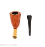 Tsuge pipa Tokyo 553 woodstock stand up en brezo natural claro - Pipas de Tabaco