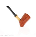 Tsuge Pfeife Tokyo 553 woodstock stand up in natürlich klarem briar - Tabakpfeifen
