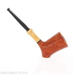 Tsuge pipe Tokyo 553 woodstock stand up en bruyère claire naturelle - Pipe Pour le Tabac - Racine naturelle
