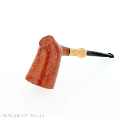 Tsuge Pfeife Tokyo 553 woodstock stand up in natürlich klarem briar - Tabakpfeifen