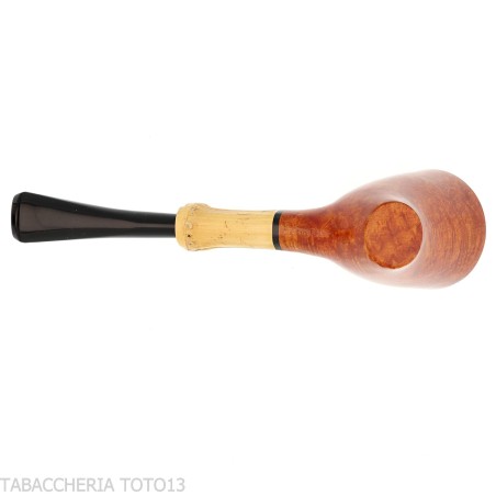 Tsuge Pfeife Tokyo 553 woodstock stand up in natürlich klarem briar - Tabakpfeifen