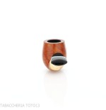 Tsuge Bamboo half bent billiard leichte natürliche Wurzel - Tabakpfeifen