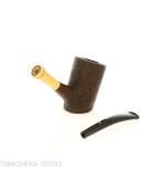 Tsuge Tokyo 552 cherrywood briar poncé - Pipe Pour le Tabac - Racine naturelle