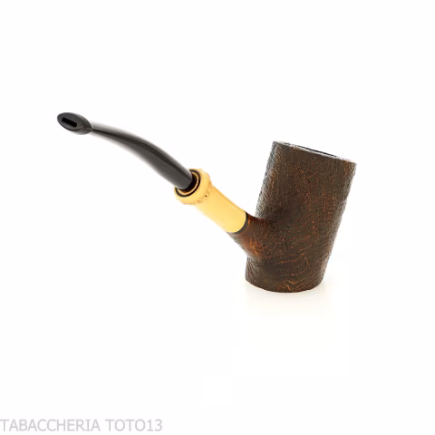 Tsuge Tokyo 552 cherrywood sanded briar - Tobacco Pipes - Natural root