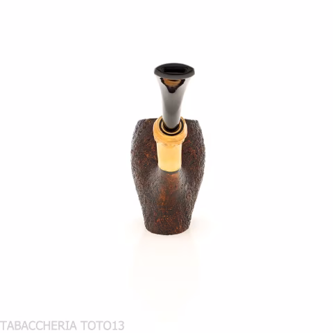 Tsuge Tokyo 551 Chimney curva in radica sabbiata - Pipe