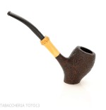 Tsuge Tokyo 551 Chimney briar de arena curvada - Pipas de Tabaco