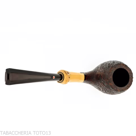 Tsuge Tokyo 551 Chimney briar de arena curvada - Pipas de Tabaco