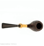 Tsuge Tokyo 551 Chimney briar de arena curvada - Pipas de Tabaco