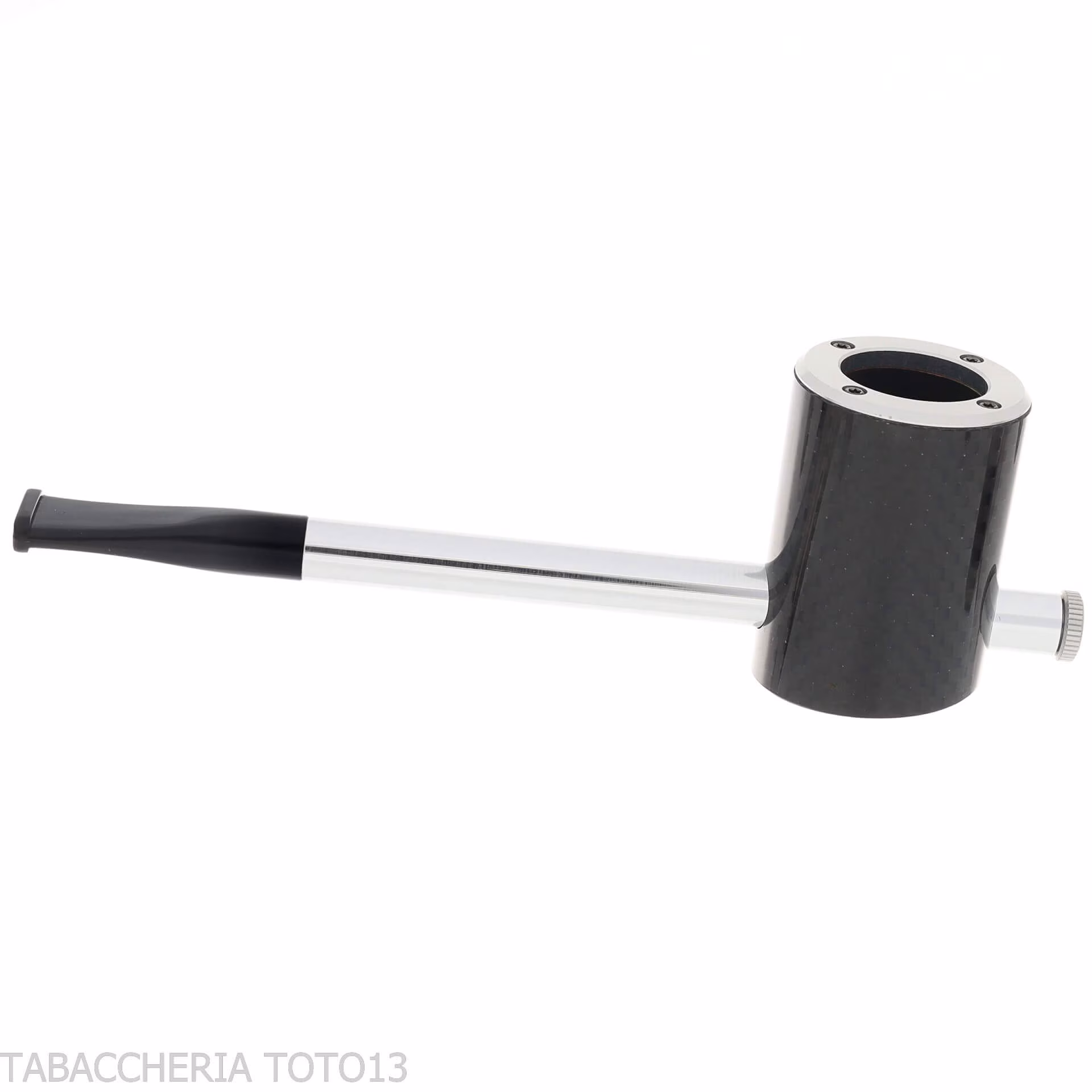 Tsuge e-star System radica e carbonio Churchwarden concept - Pipe