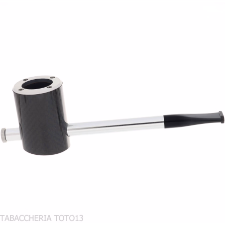 Tsuge e-star System radica e carbonio Churchwarden concept - Pipe