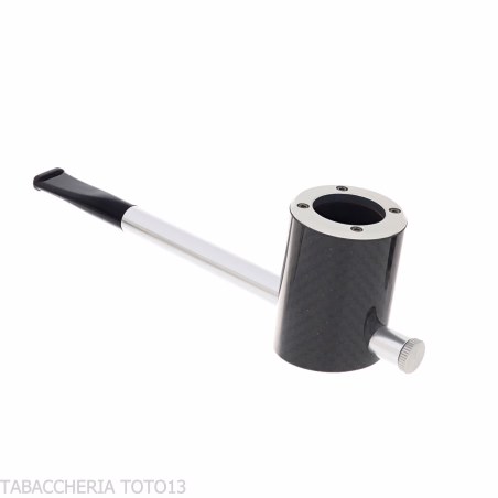 Tsuge e-star System radica e carbonio Churchwarden concept - Pipe