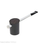 Tsuge e-star System pipe in briar and carbon Churchwarden concept - Tobacco Pipes - Natural root