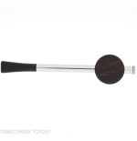 Pipe Tsuge e-star System en bruyère et carbone Concept Churchwarden - Pipe Pour le Tabac - Racine naturelle