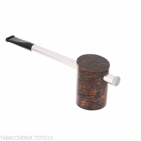 Tsuge e-star System natural dark root tobacco pipe - Tobacco Pipes - Natural root