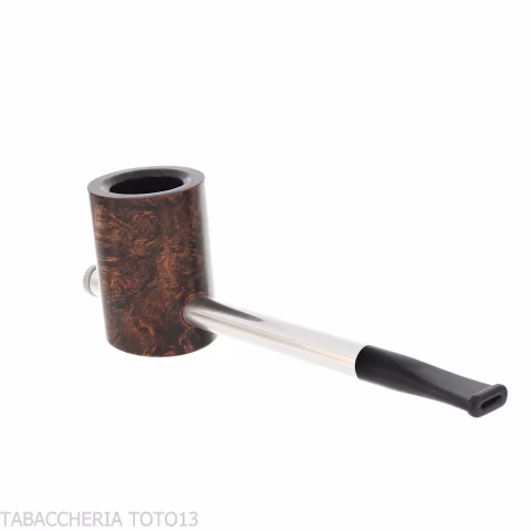 Tsuge e-star System radica scura naturale Churchwarden concept - Pipe