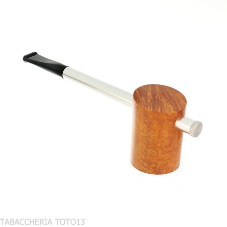 Tsuge e-star System pipe en bruyère naturelle claire - Pipe Pour le Tabac - Racine naturelle