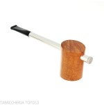 Tsuge e-star System pipe en bruyère naturelle claire - Pipe Pour le Tabac - Racine naturelle