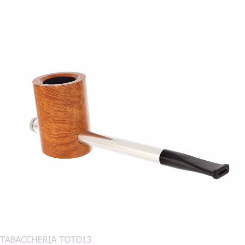 Tsuge e-star System radica chiara naturale Churchwarden concept - Pipe