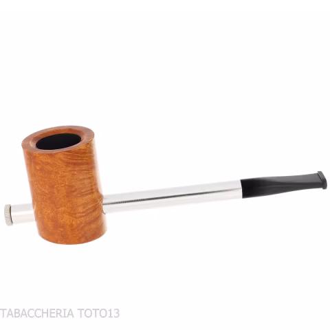 Tsuge e-star System radica chiara naturale Churchwarden concept - Pipe