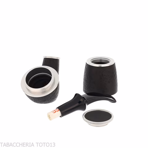 Pipe Tsuge Système Calabash, finition sablée - Pipe Pour le Tabac - Racine naturelle