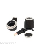 Pipe Tsuge Système Calabash, finition sablée - Pipe Pour le Tabac - Racine naturelle