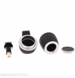 Tsuge Calabash System Pipe, Sandblasted - Tobacco Pipes - Natural root