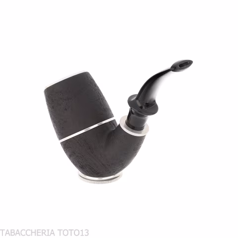 Pipe Tsuge Système Calabash, finition sablée - Pipe Pour le Tabac - Racine naturelle