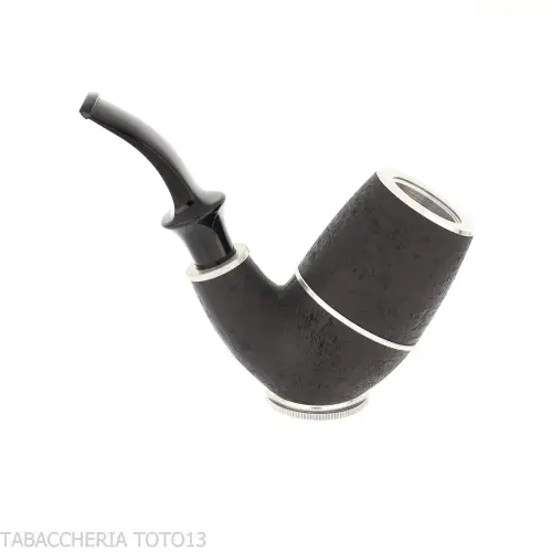 Tsuge Calabash System Pipe, Sandblasted - Tobacco Pipes - Natural root