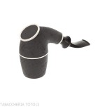Tsuge Calabash System Pipe, Sandblasted - Tobacco Pipes - Natural root