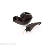 Pipe Dunhill Chestnut group 4 shape bent Rhodesian - Pipe Pour le Tabac - Racine naturelle