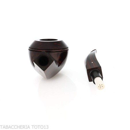 Pipe Dunhill Chestnut group 4 shape bent Rhodesian - Pipe Pour le Tabac - Racine naturelle