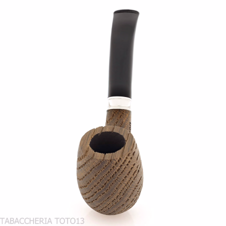 Chacom forma billiard curva in radica di morta - Pipe