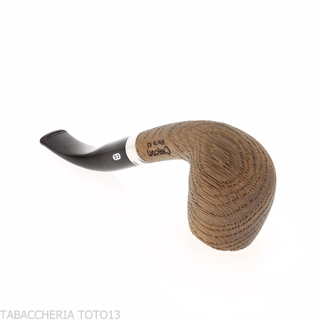 Chacom forma billiard curva in radica di morta - Pipe