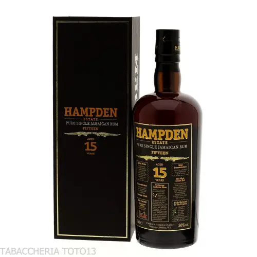 Hampden Estate aged 15 years Jamaica rum Vol.50% Cl.70 - Destilliert