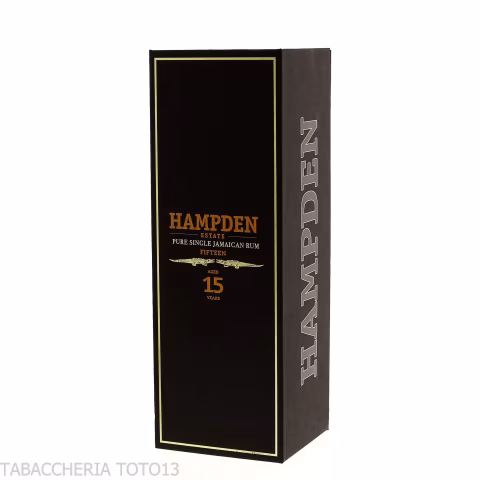 Hampden Estate aged 15 years Jamaica rum Vol.50% Cl.70 - Spiritueux - Mélasse