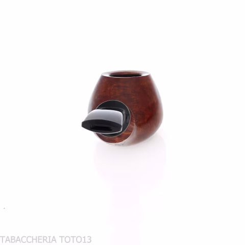 Tsuge Kaga 901 G9 Bent Brandy Natural Briar Polished with 9mm Filter - Tobacco Pipes - Natural root