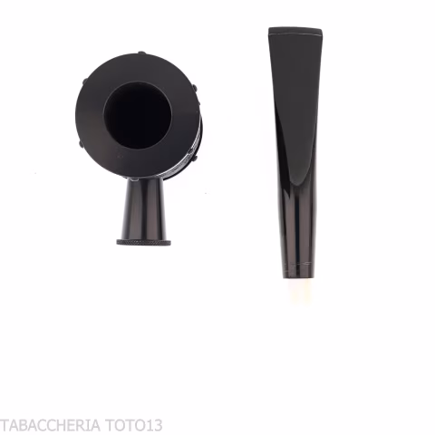 Tsuge pipa Yoroi G9 black sandblasted tobacco pipe - Tobacco Pipes - Natural root